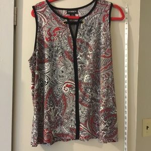 B-9 Liz Claiborne sleeveless top